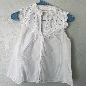 A new day white blouse